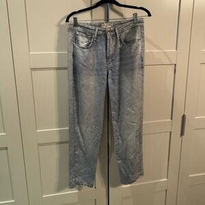 rag & bone Light Blue Straight Leg Jeans